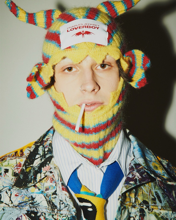 帽子 CHARLES JEFFREY LOVERBOY Charles Jeffrey Loverboy Chunky Ears Beanie Black / FedEx | eBay